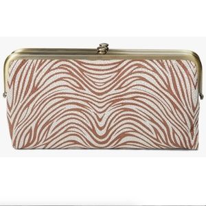 HOBO Lauren Clutch Wallet Ginger Zebra